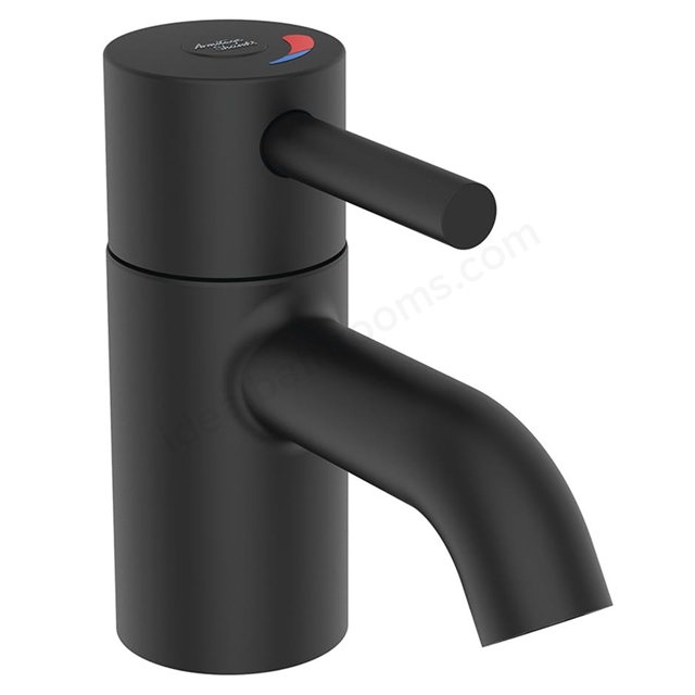 Armitage Shanks Contour 21+ Deck Mounted Thermostatic Basin Mixer - Silk Black