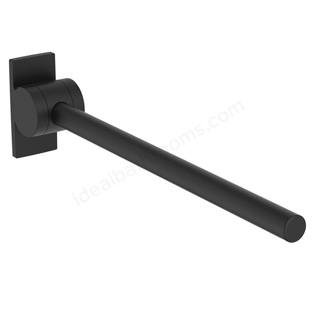 Armitage Shanks Contemporary 21 800mm Hinged Support Arm - Black