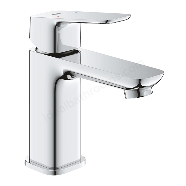Grohe Cubeo Square S-Size basin mixer with smooth body - Chrome