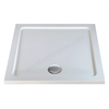 Twyford 760x760mm Stone Resin Shower Tray; Flat Top