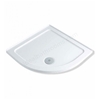 Twyford Quadrant 900x900mm Stone Resin Shower Tray; 4 Upstand