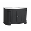 Tavistock Lansdown 1200 Curved Unit Matt Black