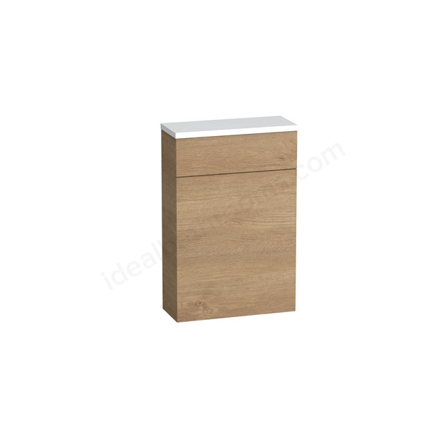 Tavistock Flat Back To Wall WC Unit - Danish Oak