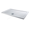 Twyford 1200x800mm Stone Resin Shower Tray; Flat Top