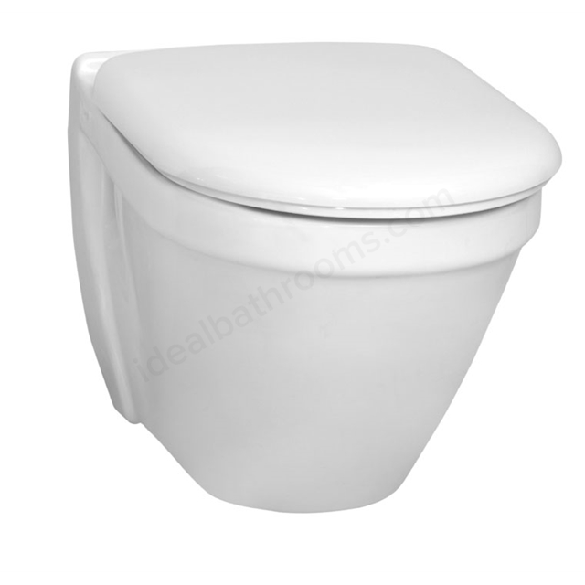 VitrA S50 Wall Hung Compact WC Pan - White
