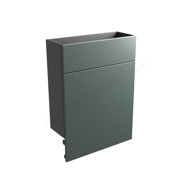 Tavistock Calm Slim 600 Back to Wall Unit & Fascia - Viridian Green
