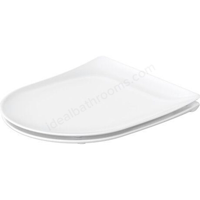 Duravit DuraPoint Soft Close Toilet Seat - White