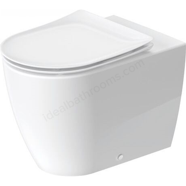 Duravit DuraPoint 600mm x 370mm Floorstanding Toilet - White