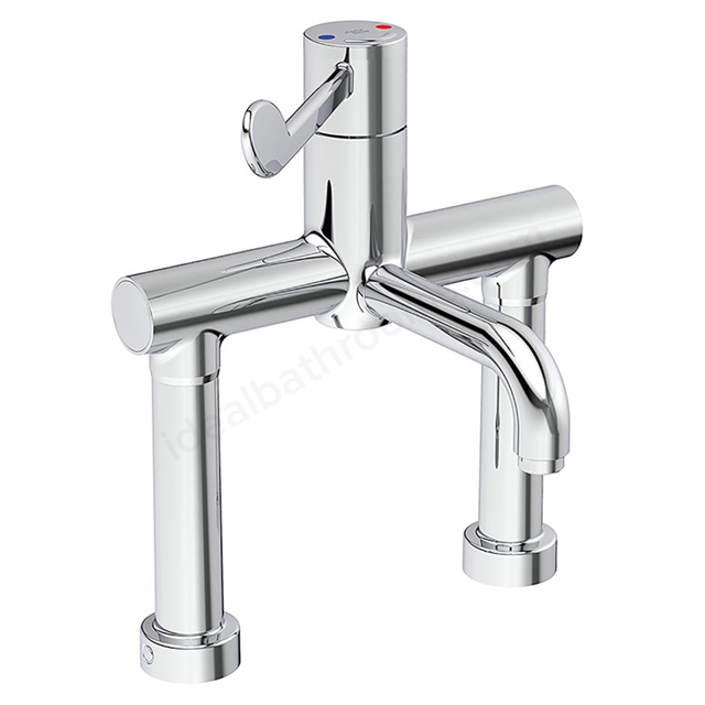 Armitage Shanks Markwik 21+ Deck Mounted Non Thermostatic Basin Mixer - Chrome