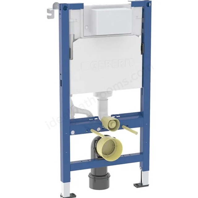 Geberit 98cmH Alpha Frame & Cistern for Wall-Hung WC