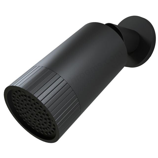 Scudo Core Spotlight Shower Head - Matt Black