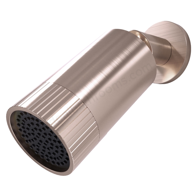 Scudo Core Spotlight Shower Head - Brushed Bronze