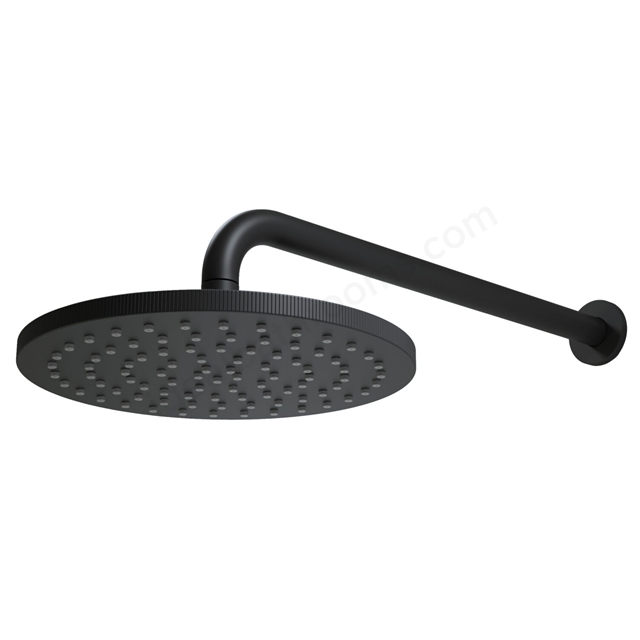 Scudo Core Spotlight Shower Head - Matt Black