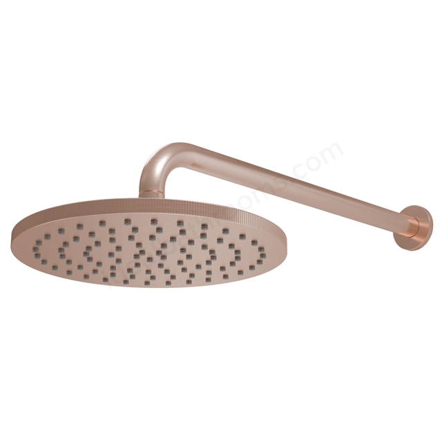 Scudo Core Spotlight Shower Head - Brushed Bronze