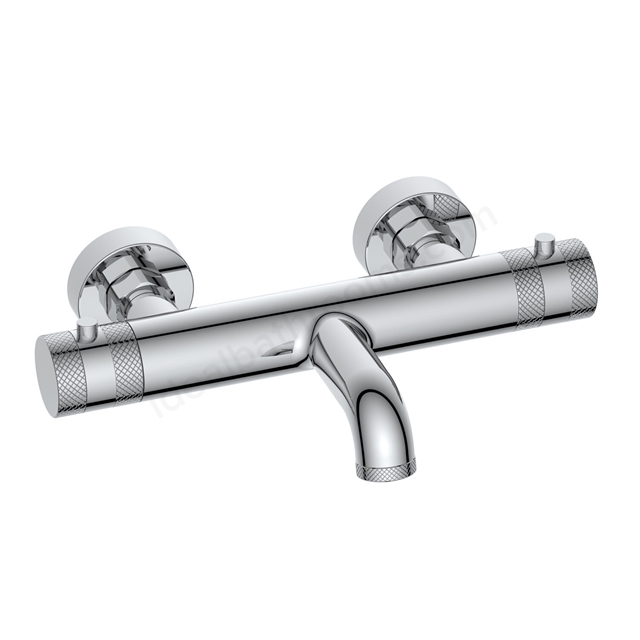 Scudo Core Thermostatic Bath Shower Mixer 1 Outlet - Chrome