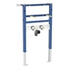 Geberit Wall-Hung Basin Frame 82–98cmH, Deck-Mounted Tap