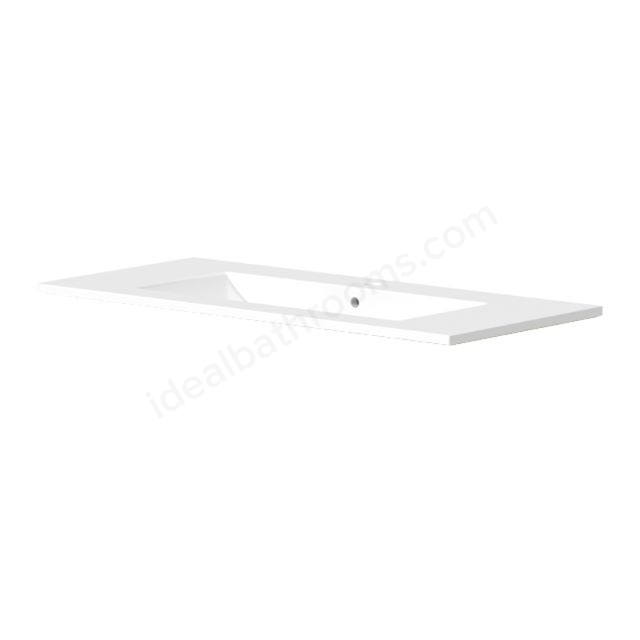 Swan Pagoda 1000mm Ceramic Washbasin - White