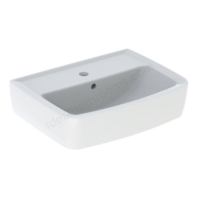 Twyford Alcona 450mmW Square Basin, 1 Tap Hole