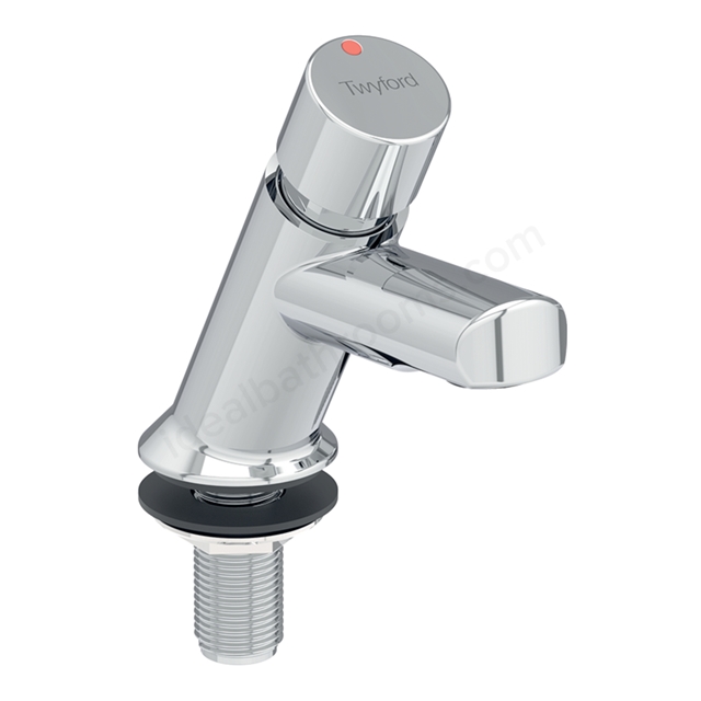 Twyford Sola Non-Concussive, Self Closing Deck-Mounted Tap