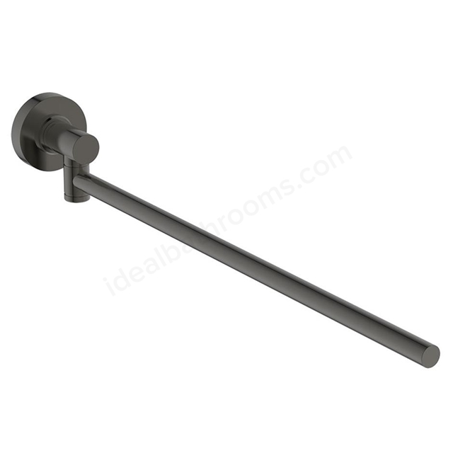 Ideal Standard Iom Single Towel Bar (370Mm) -  Magnetic Grey