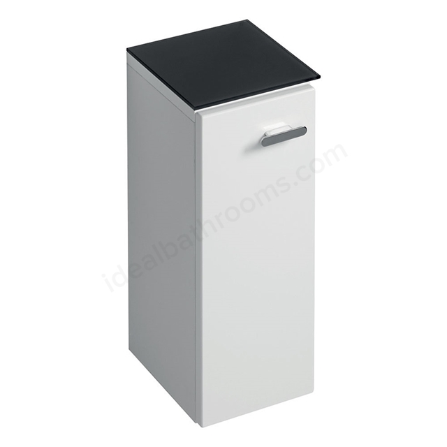 Ideal Standard CONCEPT SPACE Glass Top For Add On Unit; 200mm; Gloss Grey