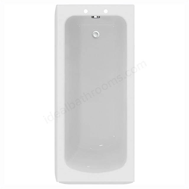Armitage Shanks Sandringham 21 1600x700mm Rectangular Bath With 2 Tapholes