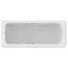 Armitage Shanks Sandringham 21 1700x700 Rectangular Bath With 2 Tapholes and Handgrips