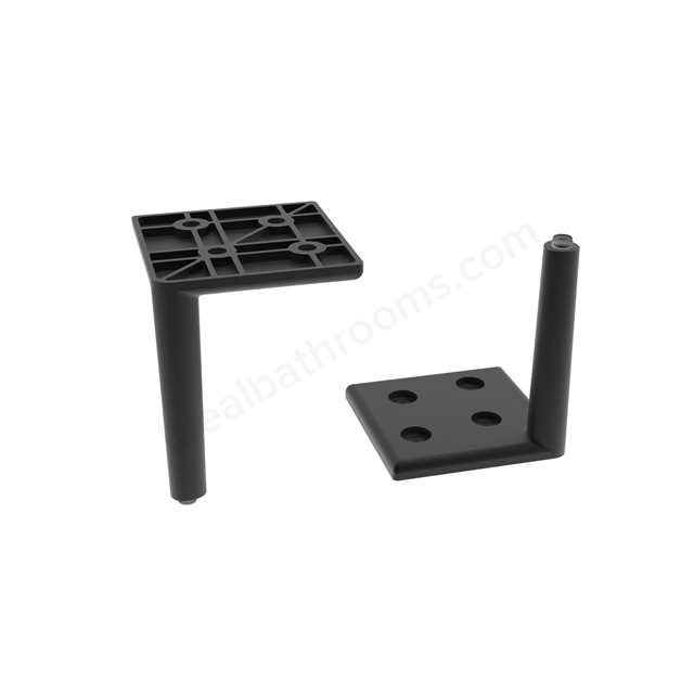 Scudo Cabinet Leg - Matt Black