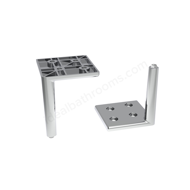 Scudo Cabinet Leg - Chrome