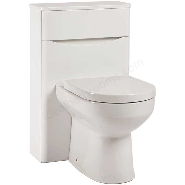 Scudo Bella 510mm x 790mm x 205mm Floorstanding WC Unit - Gloss White