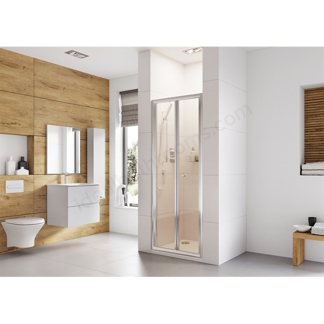 Roman Haven6 Bi-fold 1000mm - Chrome
