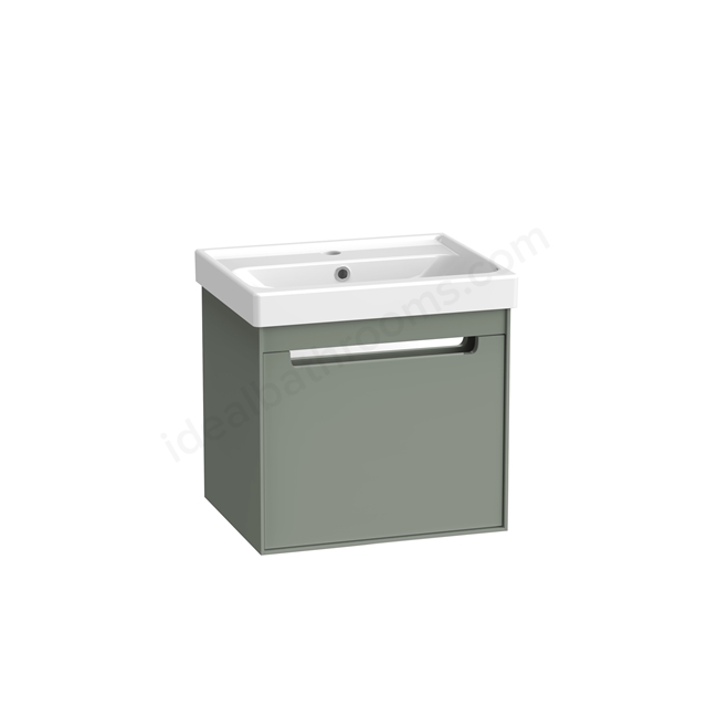 Tavistock Acumen 500 Wall Mounted Vanity Unit - Laurel Green