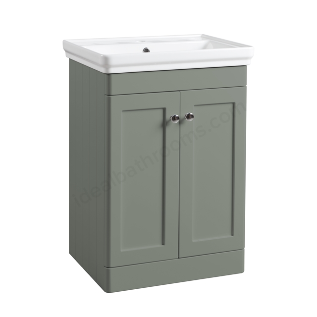Tavistock Marston 600 Floormounted Vanity Unit - Laurel Green
