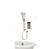 Aqualisa S2 Smart Shower w/ Controller; Adjustable Handset / Kit & Bath Filler LP - Brushed Brass
