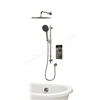Aqualisa S2 Smart Shower w/ Controller; Adjustable Handset / Kit & Fixed Ceiling Head LP - Gunmetal Grey