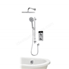 Aqualisa S2 Smart Shower w/ Controller; Adjustable Handset / Kit & Fixed Ceiling Head HP - Chrome