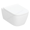 Geberit Smyle Wall-Hung TurboFlush Toilet with Soft Close Sandwich Seat