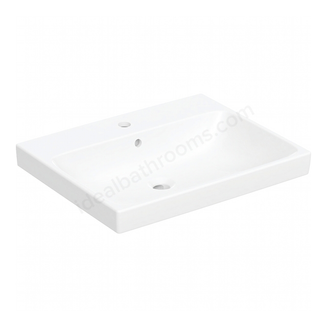 Geberit Aniara Basin 600mmW with Tap-Hole & Overflow