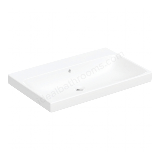 Geberit Aniara Basin 750mmW with Overflow, No Tap-Hole