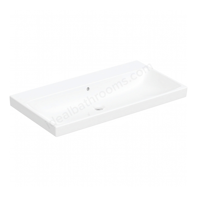 Geberit Aniara Basin 900mmW with Overflow, No Tap-Hole