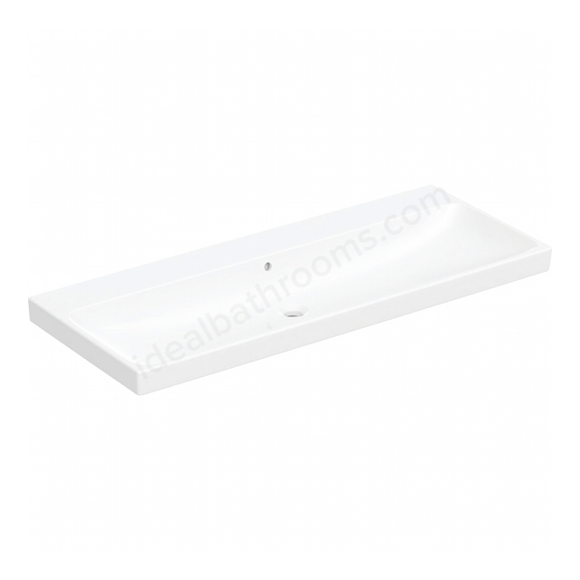 Geberit Aniara Basin 1200mmW with Overflow, No Tap-Hole
