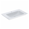 Geberit Aniara Slim-Rim Vanity Basin 750mmW with Tap-Hole, No Overflow
