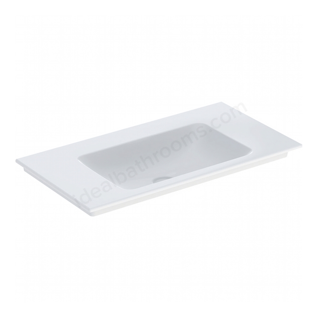 Geberit Aniara Slim-Rim Vanity Basin 900mmW with No Taphole or Overflow