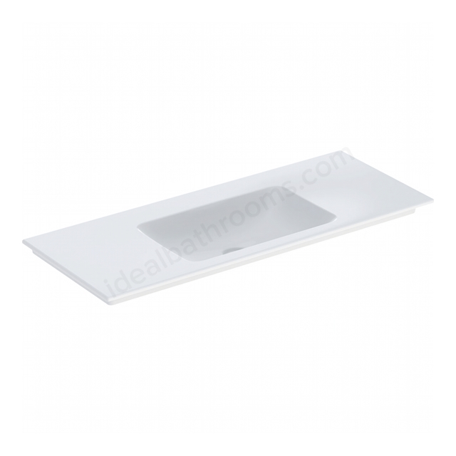 Geberit Aniara Slim-Rim Vanity Basin 1200mmW with No Taphole or Overflow