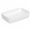 Geberit Aniara Rectangular Lay-On Basin, 550mmW