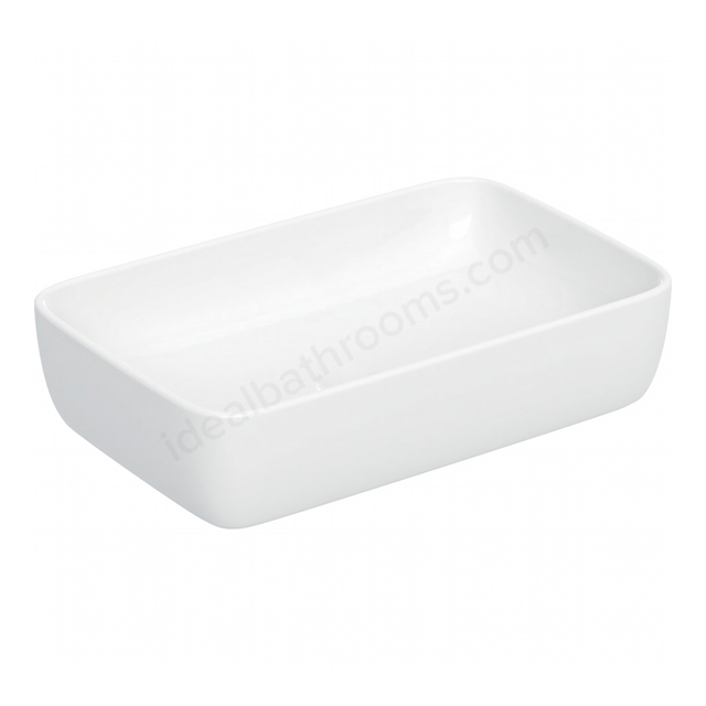 Geberit Aniara Rectangular Lay-On Basin, 550mmW