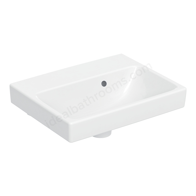 Geberit Aniara Handrinse Basin 420mmW with Overflow, No Tap-Hole