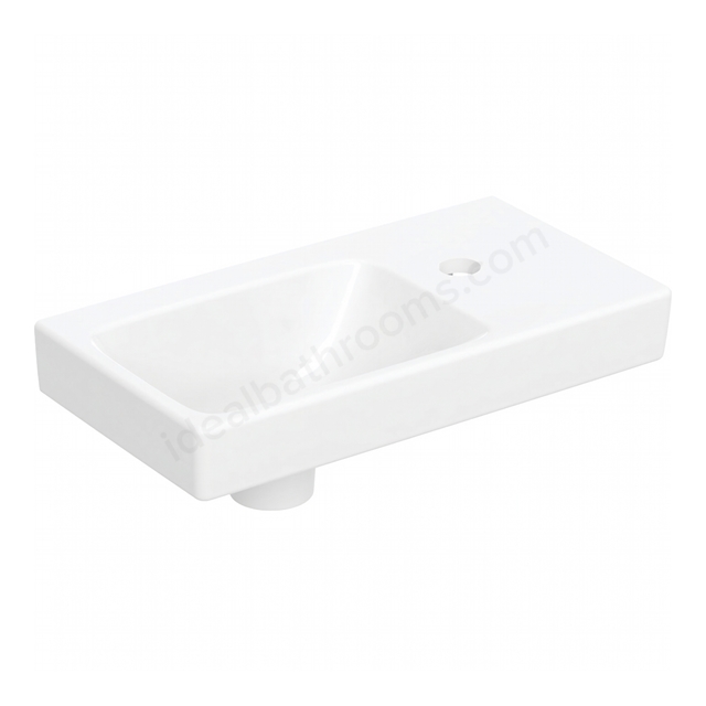 Geberit Aniara Handrinse Basin 460mmW with Right Taphole, No Overflow