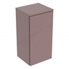 Geberit Aniara Side One Door Cabinet 650mmH; Matt Rusty Red
