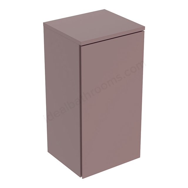 Geberit Aniara Side One Door Cabinet 650mmH; Matt Rusty Red
